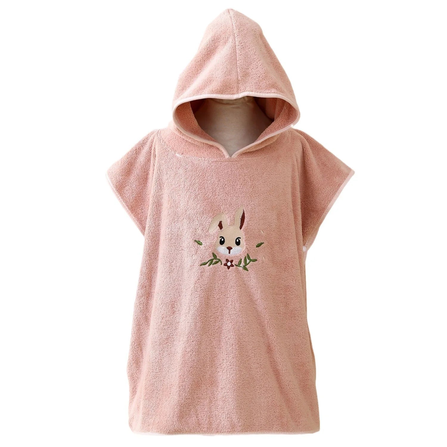 Baby Bath Towel Hooded Soft Coral Velvet Child Bathrobe Cute Cartoon Animal Warm Toddler Sleeping Swaddle Wrap Towel Blanket