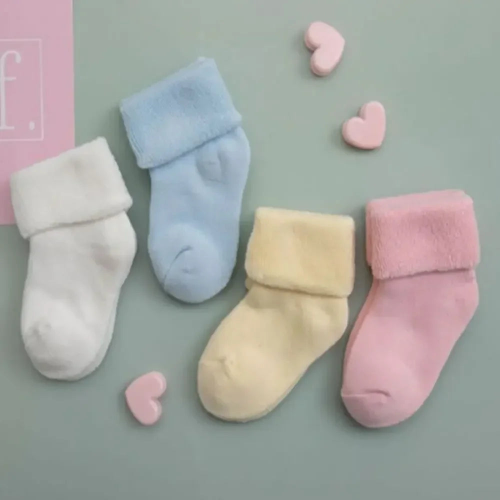 Newborn Socks Warm Winter Knee Hight Sock