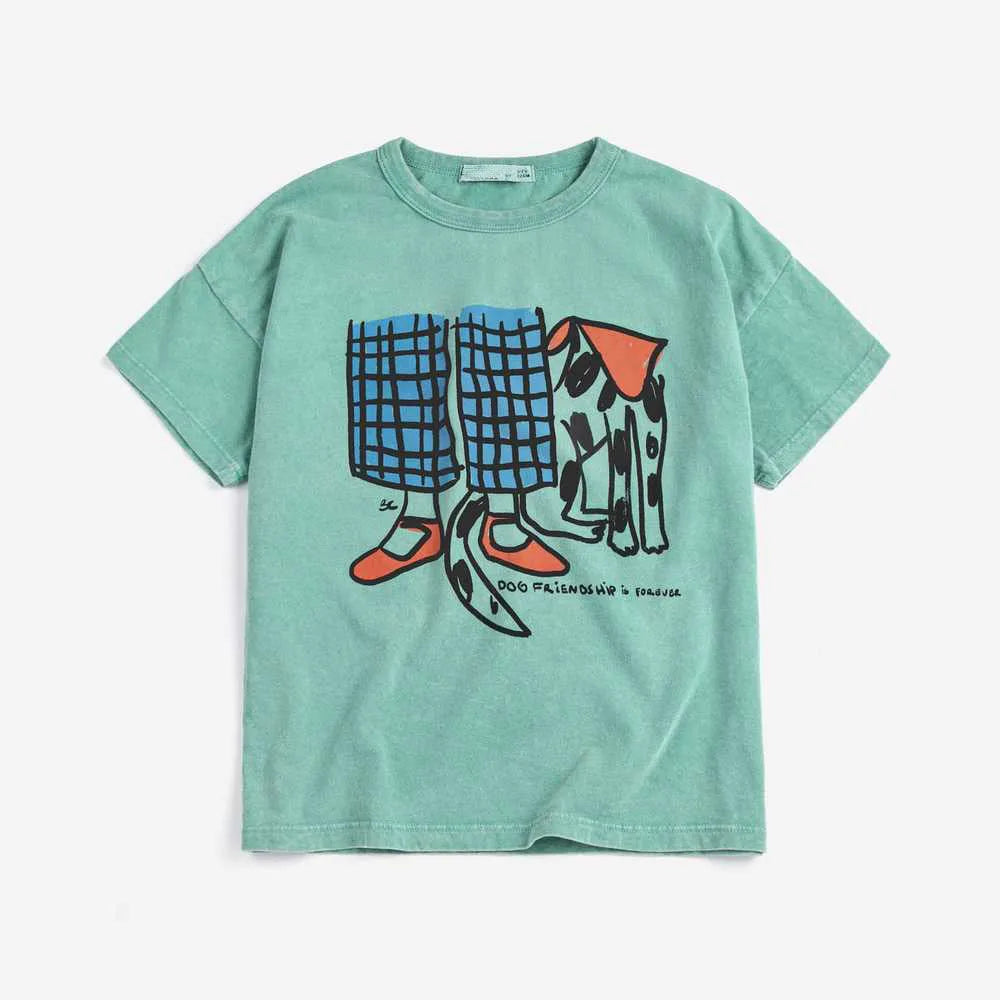 Toddler Baby Boys T-Shirt 2026 New Summer Kids Girls T-shirts BC Cute Fashion Print Cartoon  Tops Cotton Tees Clothes