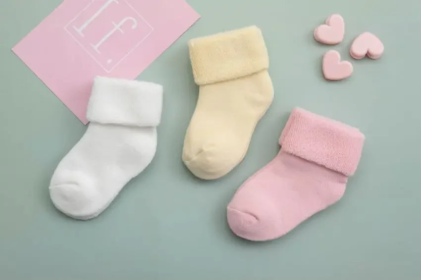 Newborn Socks Warm Winter Knee Hight Sock