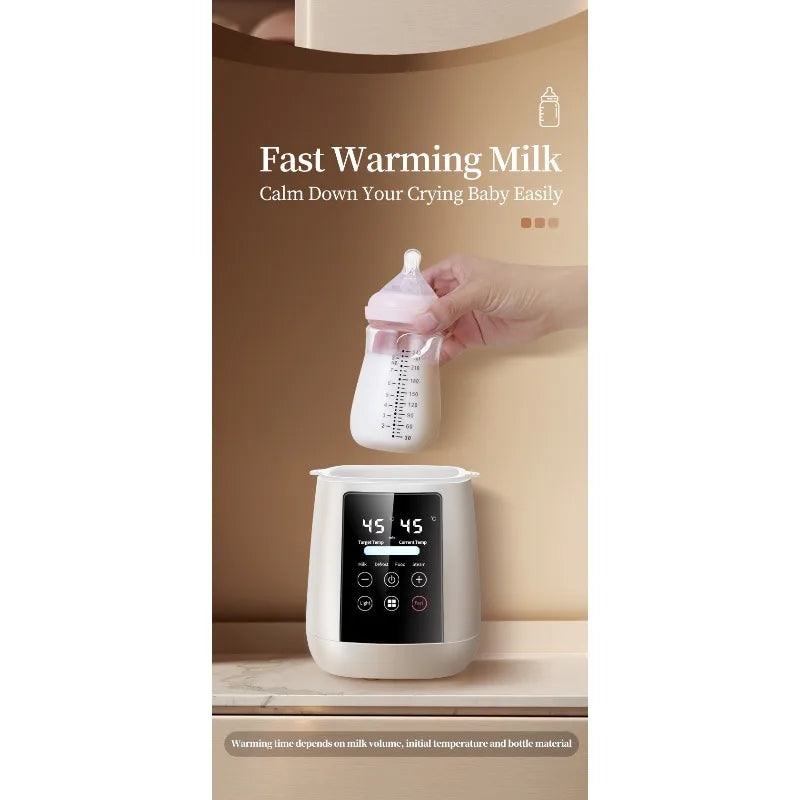 2026 Multi functional single bottle milk warmer, baby bottle sterilizer, breast milk heating constant temperature milk warmer