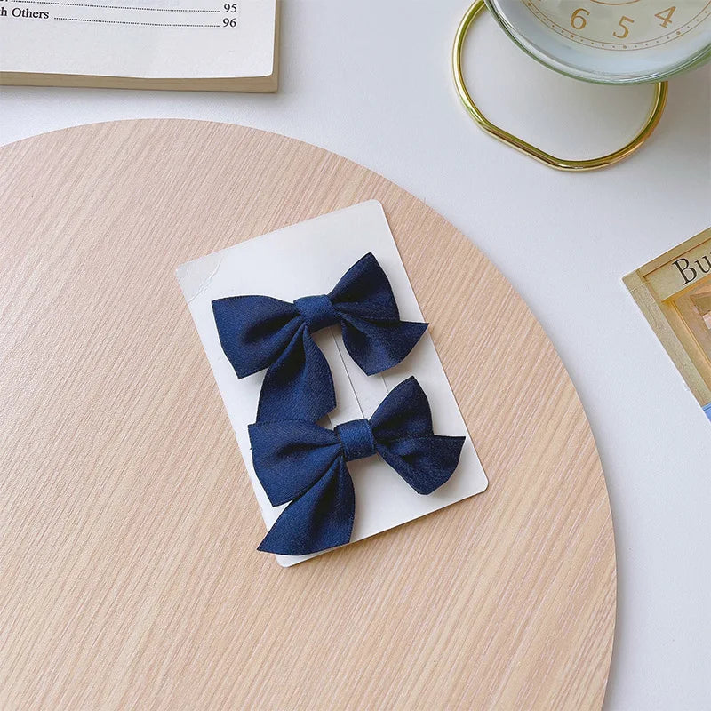 2026 New Little Girl Hair Accessories Childrens Hair Clip Bow Headband Girls Internet Celebrity Clip Baby Hair Clip