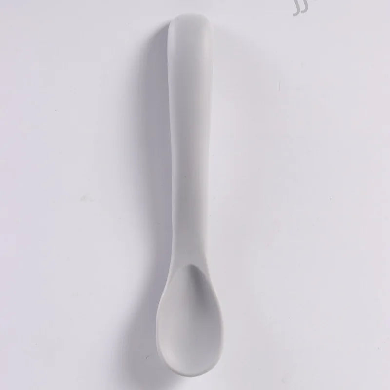 1/2 PCS Baby Learning Spoons Utensils Set Newborn Feeding Spoon Set Toddler Scoop Weaning Cutlery Children‘s Tablewar