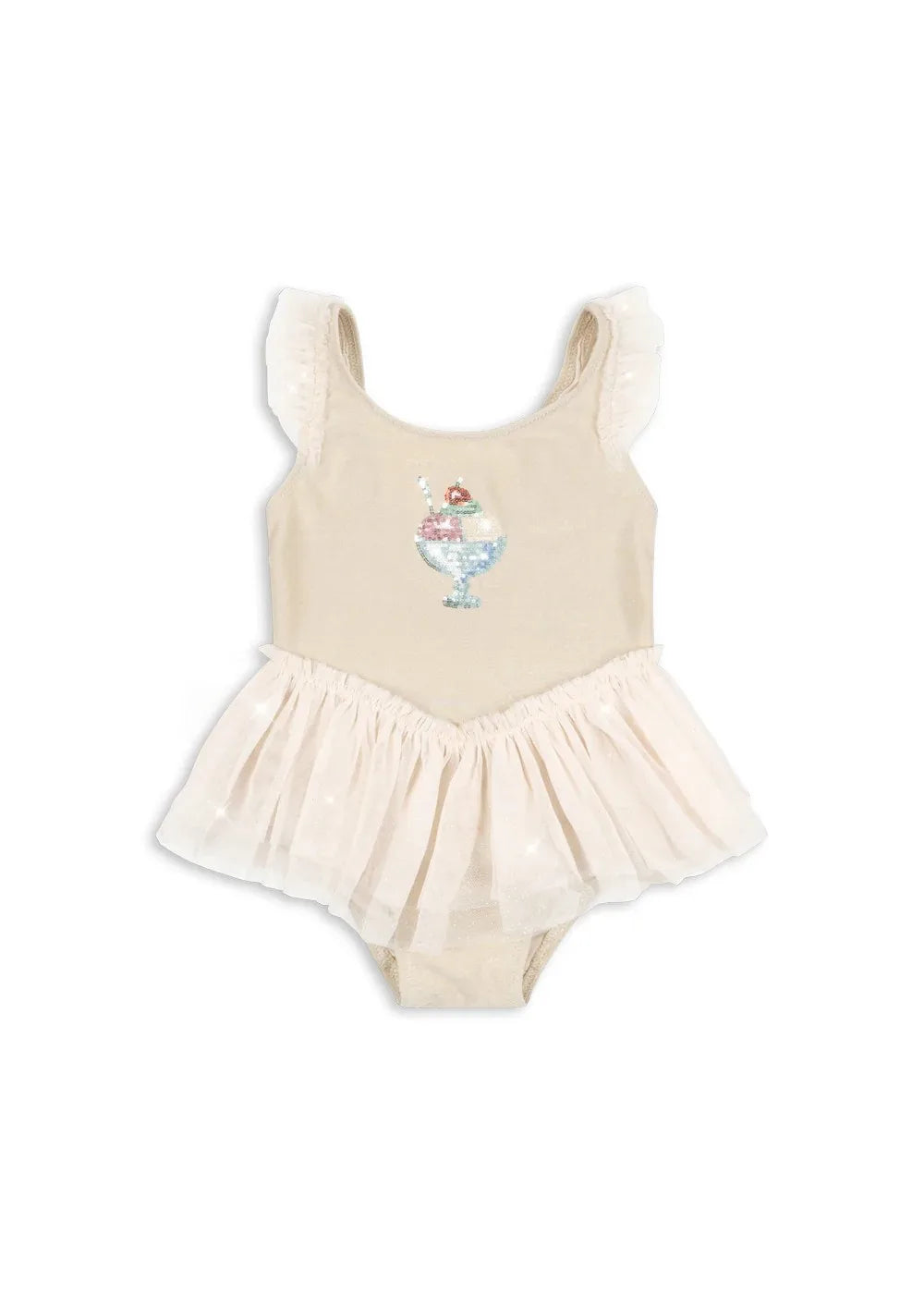 Swimsuit 2026 Summer Swimwear Girls Lace Beach Wear Print Ruffle Princess Children Bikinis Sets Monokini