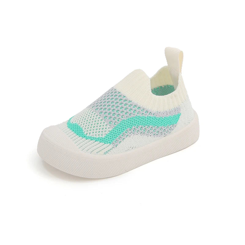 2024 New Baby Shoes Spring Summer Mesh Breathable Non-Slip Toddler Kids First Walkers Lightweight Slip-on Casual Sport Shoes