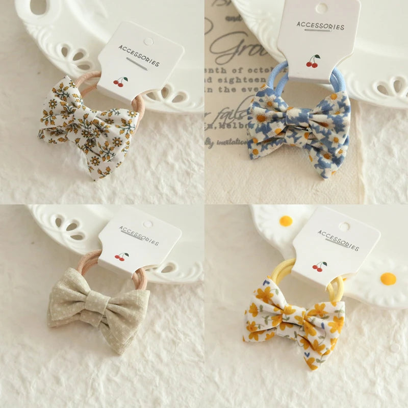 Children's Headwear Hair Accessories for girls, Elastic Hair Bow for baby, Cute Hair ties, Lovely Hair Rope