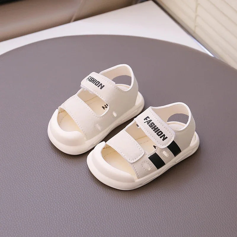 Baby Sandals Soft Sole Summer Breathable Anti-Slip Comfortable Infant Walking Shoes for Toddlers 1-3 Years 2025 New Beach Shoes