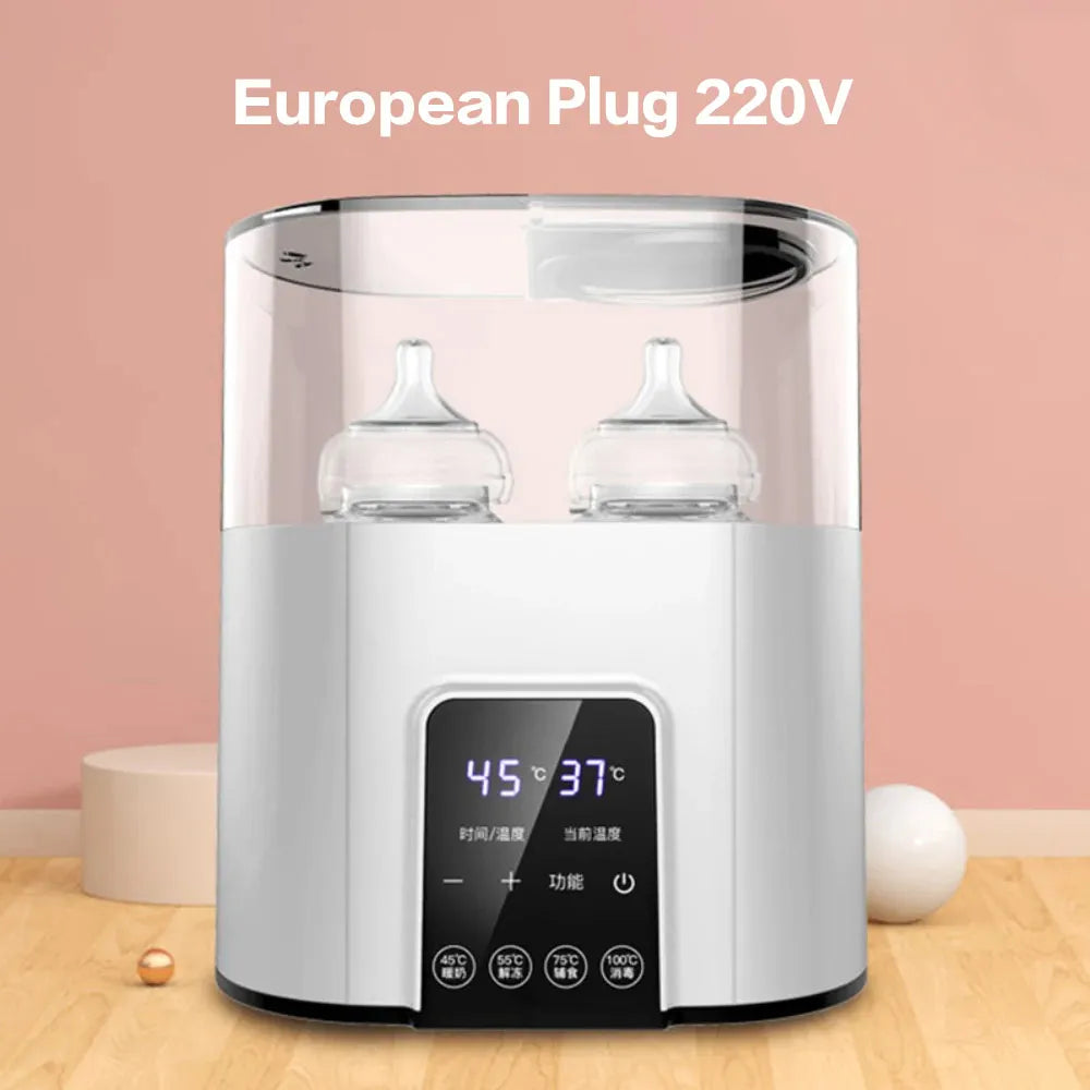 TINSOL Multi-function Baby Nursing Bottle Heater Sterilizer Fast Breast Milk Bottle Warmer with Accurate Temperature Control