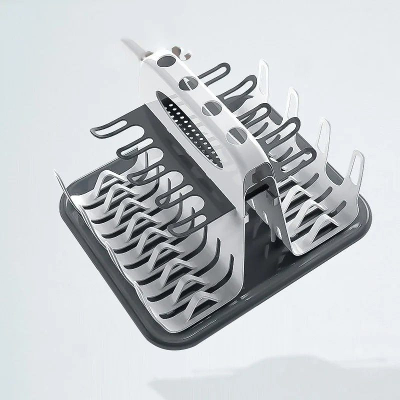 Baby Bottle Drying Rack Portable Cleaning Dryer Bottle Drainer Storage Holder for Feeding Bottles Accessories Drain Tray