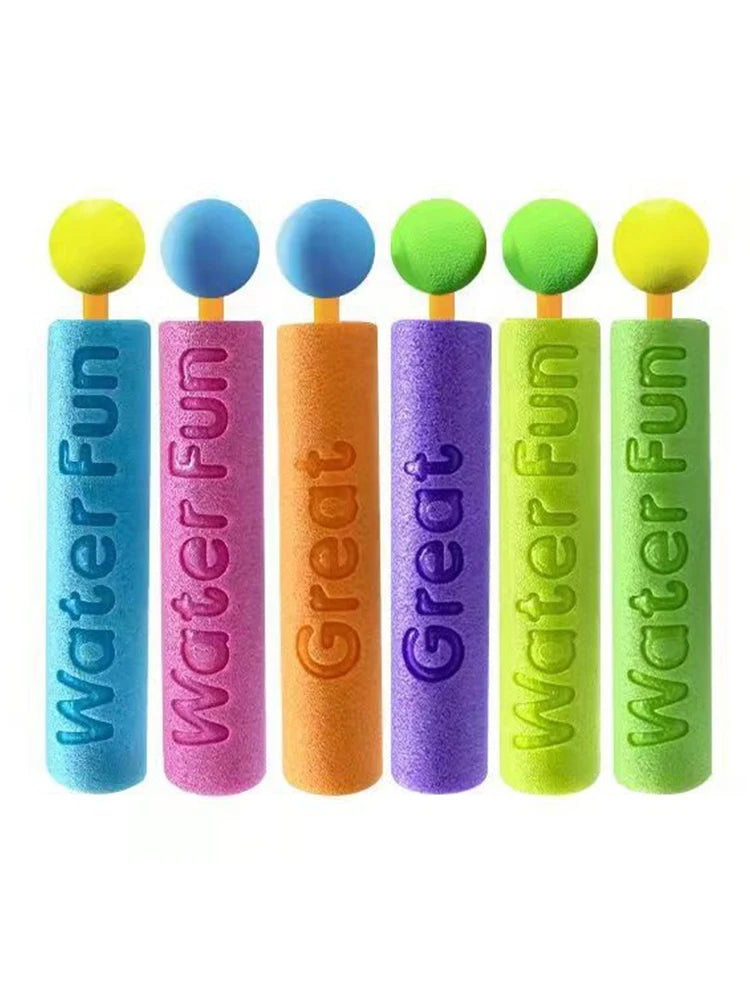 1 Piece of Kidsren's Toys, New Summer Pull-Out Water Cannon Kidsren's Mini Foam Water Gun, Outdoor Beach Water Cannon Toy, Suitable for Boys and Girls, Suitable for Various Holiday Gifts in Summer