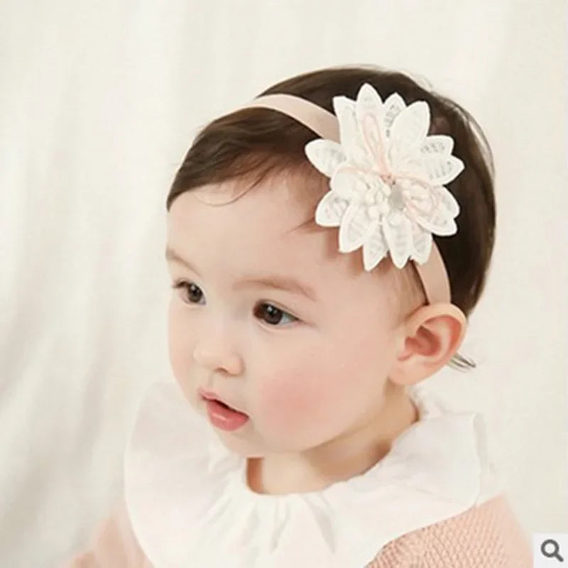 Headwrap Baby Headbands Headwear Girls Bow Knot Hairband Head Band Infant Newborn Toddlers Gift Tiara Hair Clothes Accessories