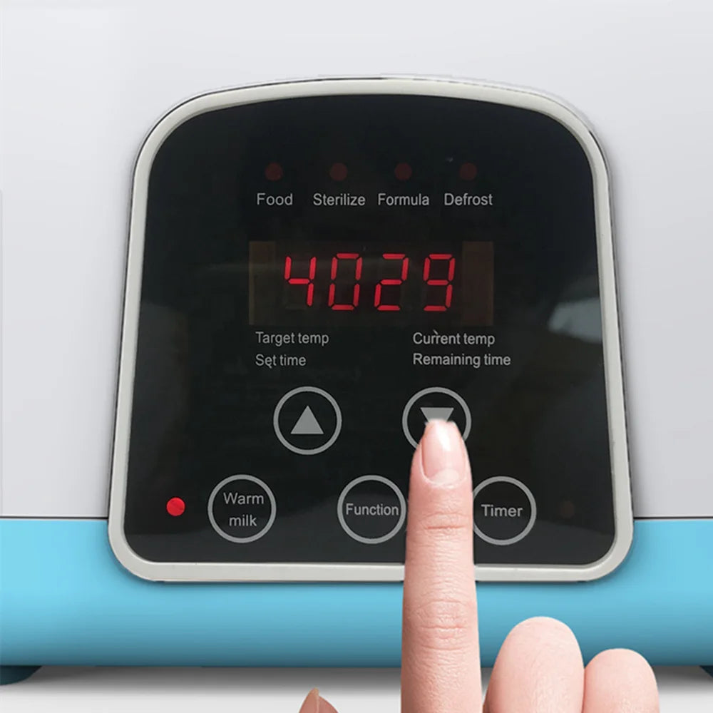 Bottle Warmer Sterilizer 2-in-1 Smart Temperature Control Fast Heating Breast Milk Defrosting Essential