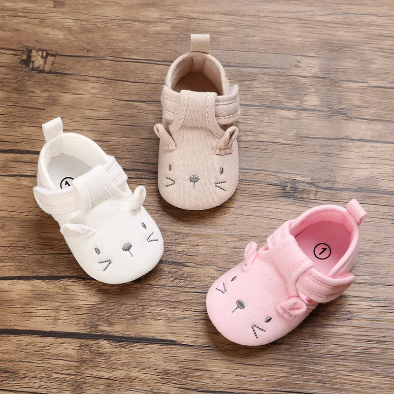 Infant Toddler Cartoon Soft Sole Shoes Baby Girls First Walkers  Little Girls Boys Crib Shoes  Toddler Boy Shoes
