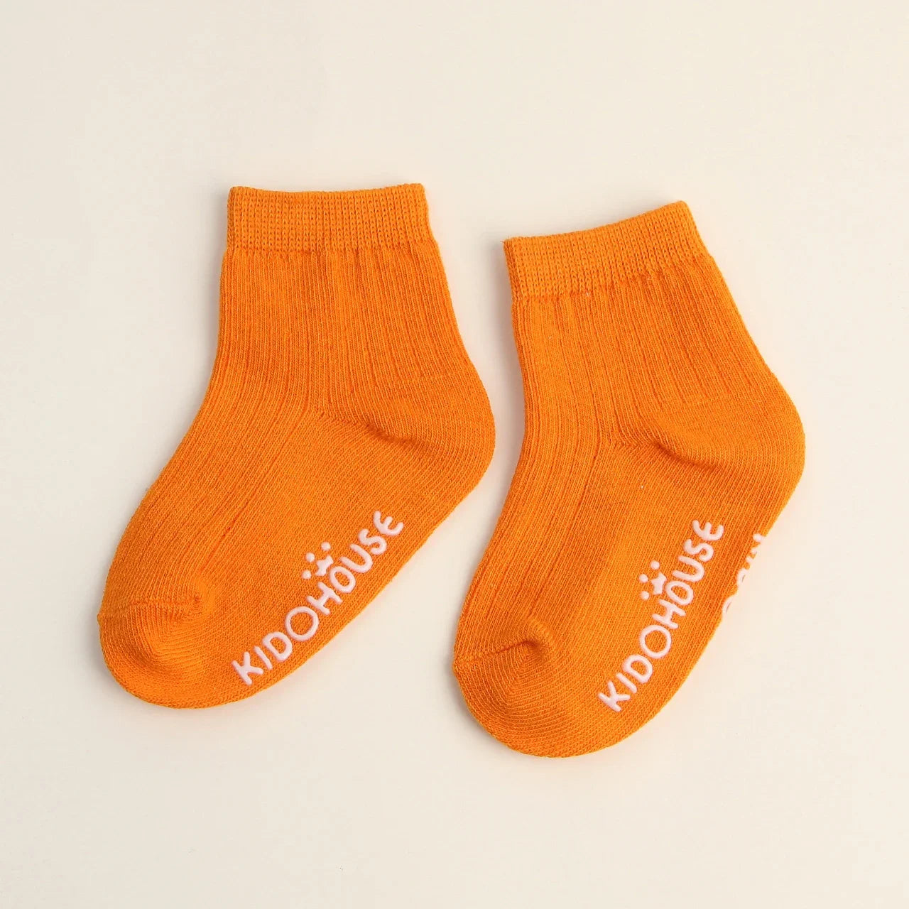Baby Anti-Slip Socks Spring New Solid Color Newborn Soft Cotton Middle Tube Socks Toddler Kids Indoor Casual Floor Socks