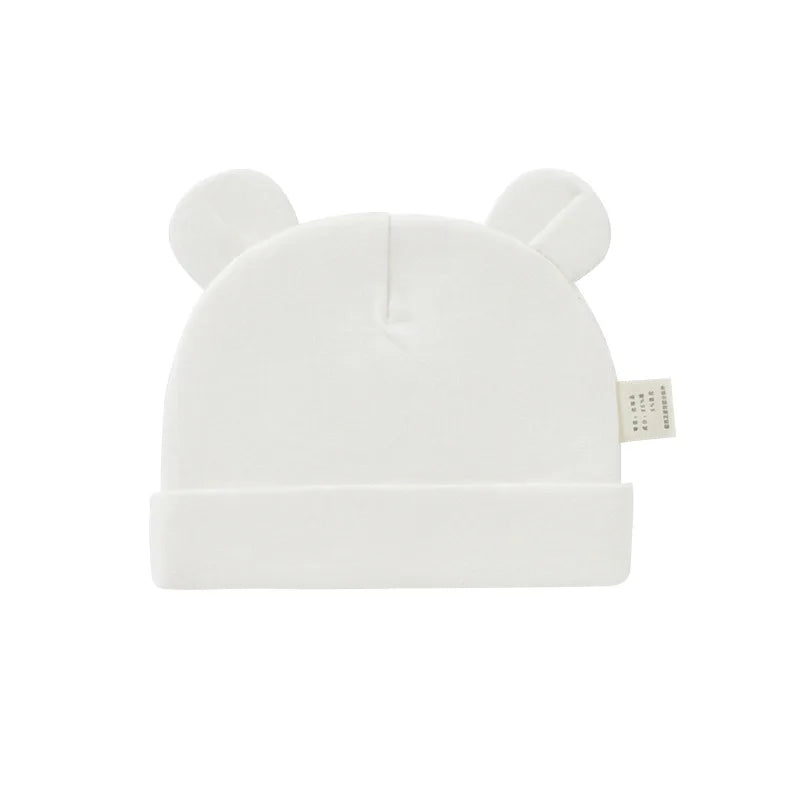 Luxury Baby Knit Hat with Custom Embroidery Name for Newborn Photo Shoot Soft 0-6 Months Christening Cap Accessory