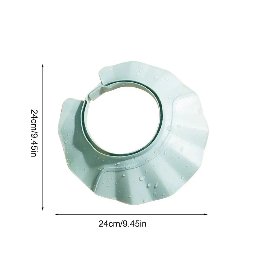 Bath Visor For Toddler Baby Adjustable Shower Cap Splash-Proof Adjustable Shampoo Shower Protection Hat Baby Hair Wash Hat