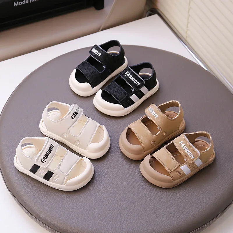 Baby Sandals Soft Sole Summer Breathable Anti-Slip Comfortable Infant Walking Shoes for Toddlers 1-3 Years 2025 New Beach Shoes