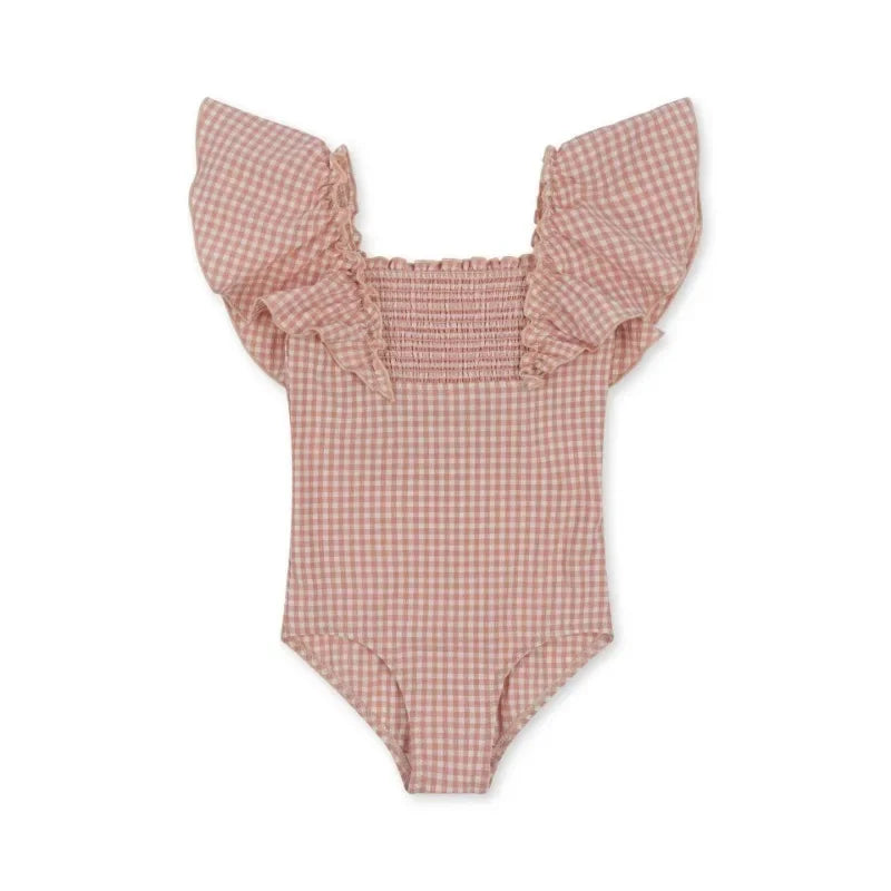 Baby Girl Swimwears Two Pieces Sunscreen Swimsuit Kids Swimwear for Girls  Bikinis Bebe Swimming  Children's Swimsuits Mayo
