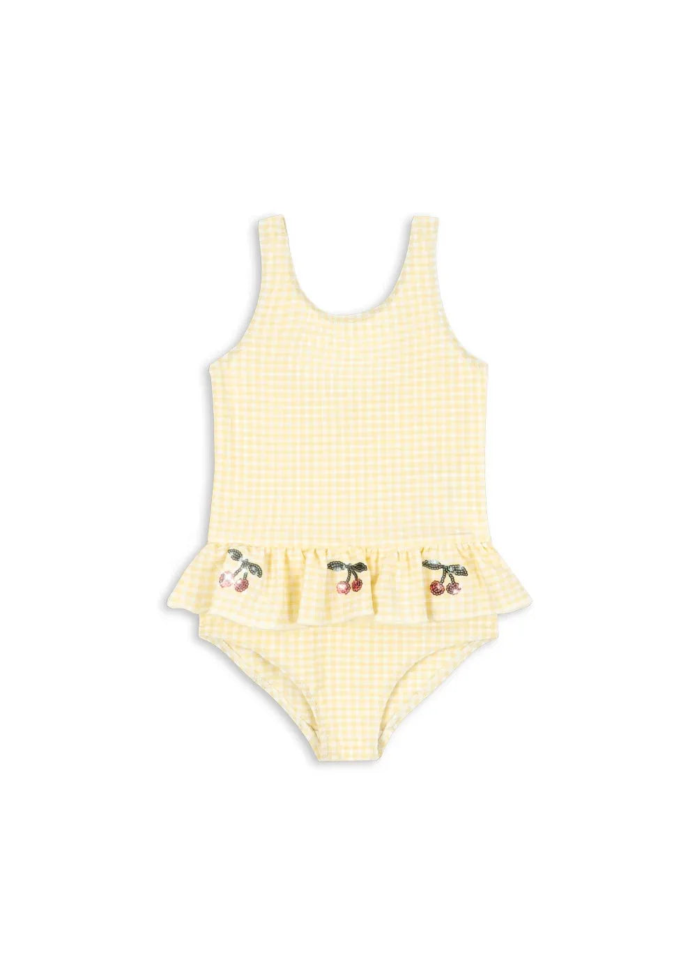 Swimsuit 2026 Summer Swimwear Girls Lace Beach Wear Print Ruffle Princess Children Bikinis Sets Monokini