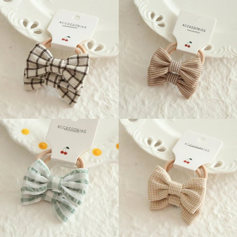 Children's Headwear Hair Accessories for girls, Elastic Hair Bow for baby, Cute Hair ties, Lovely Hair Rope