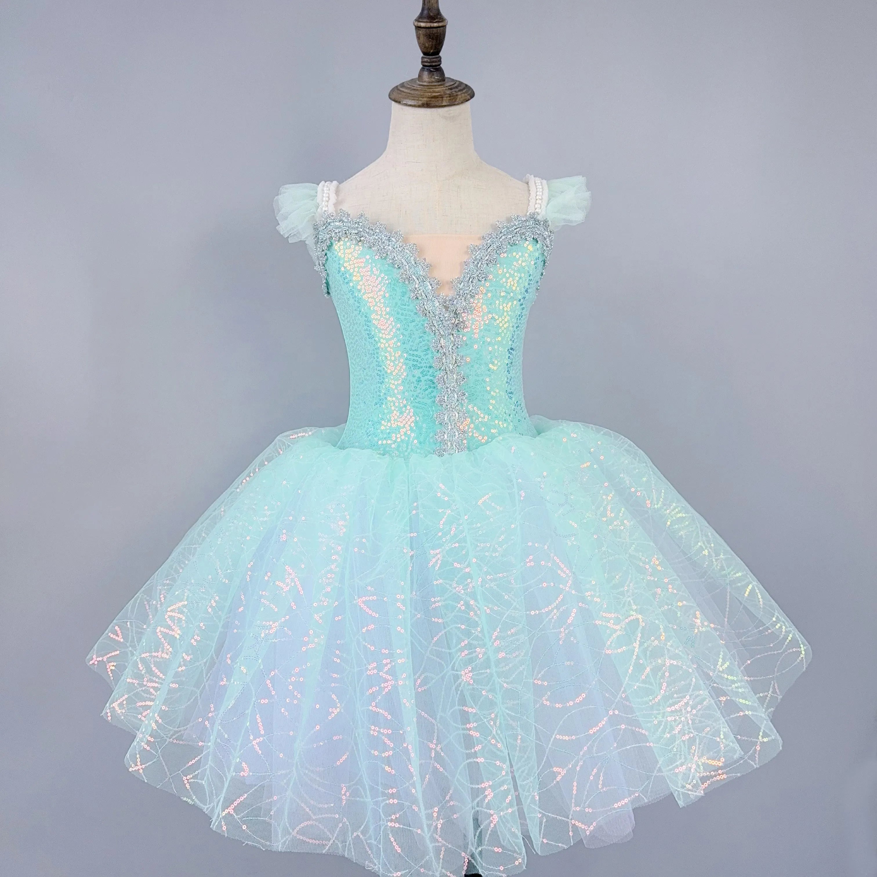Ballet Performance Tutu Dress Girls Dance Wear Outfit Children Stage Clothing Fashion Ballet Dresses Princess Vestido Kids