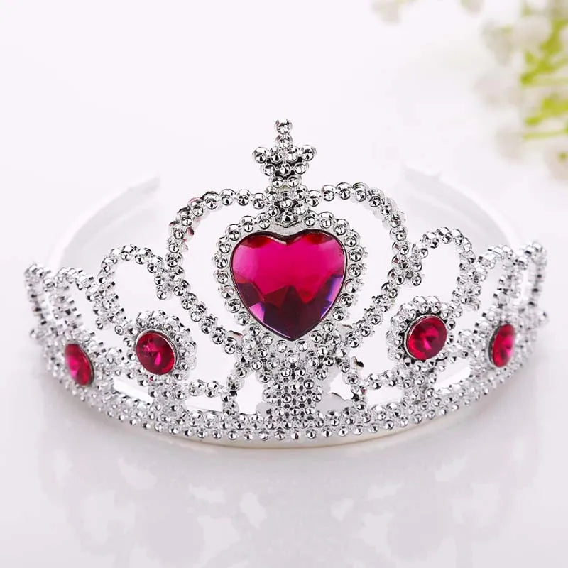 Children Tiara Headdress Headwear Cute Princess Crowns Hairband Headdress For Girls Kids Headband Accessories