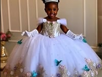 Princess gown for little one